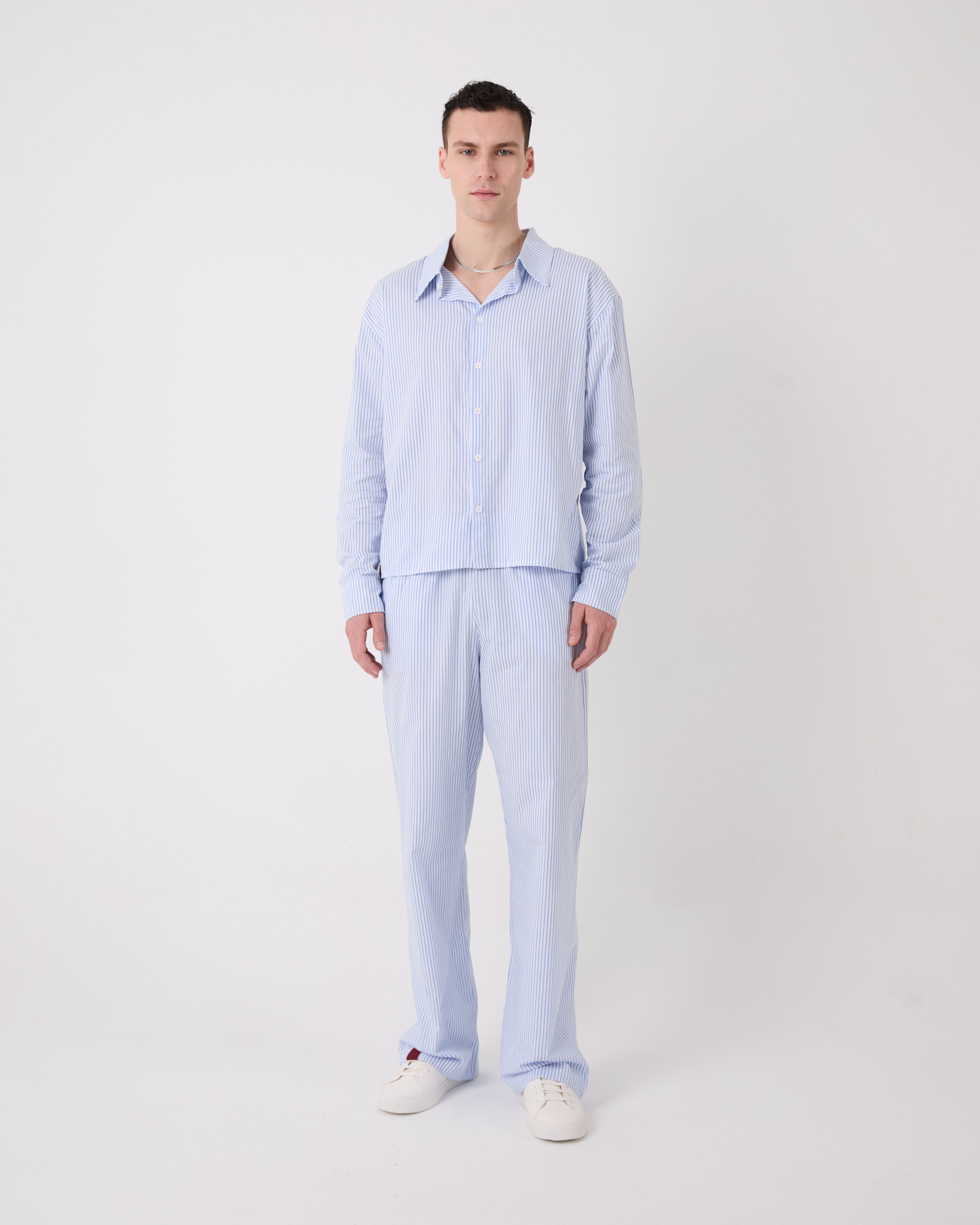 BLUE STRIPE SHIRT