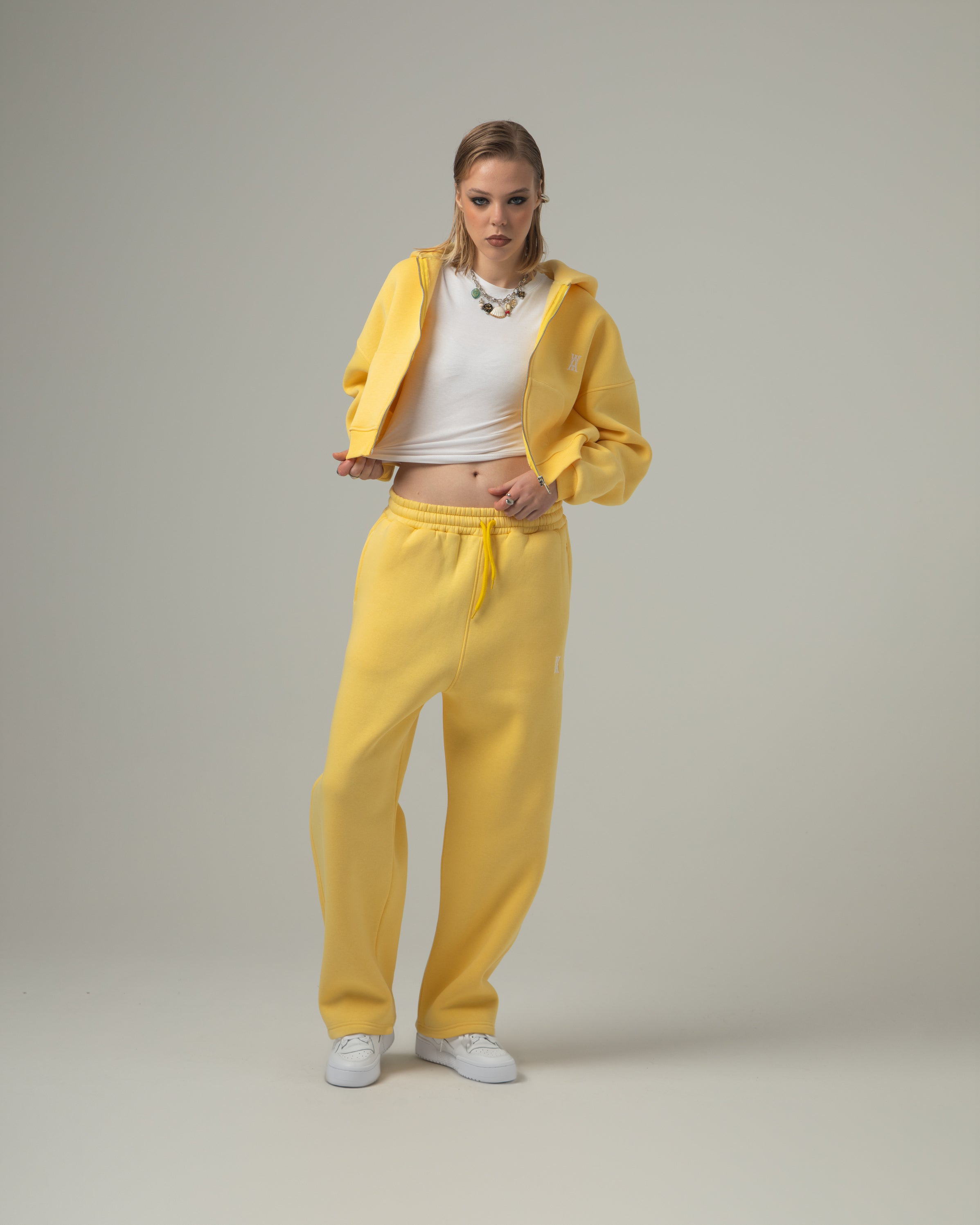 ANOTH BUTTER YELLOW SWEATPANT